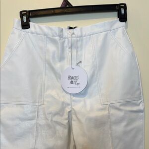 Princess Polly White Encore Pants Sz 8